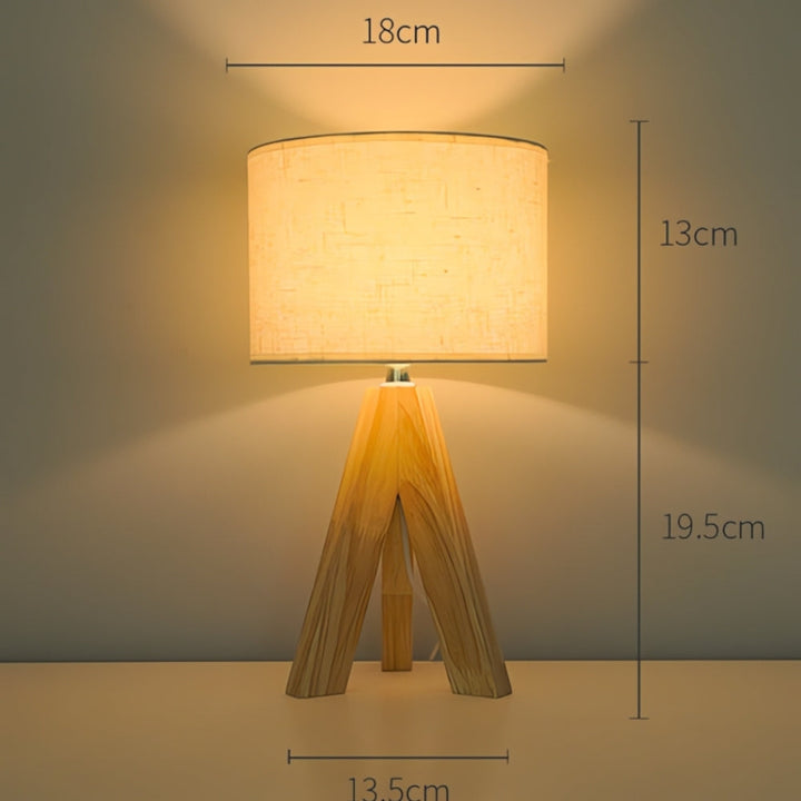 BowLift | Solara Minimalist Tripod Table Lamp