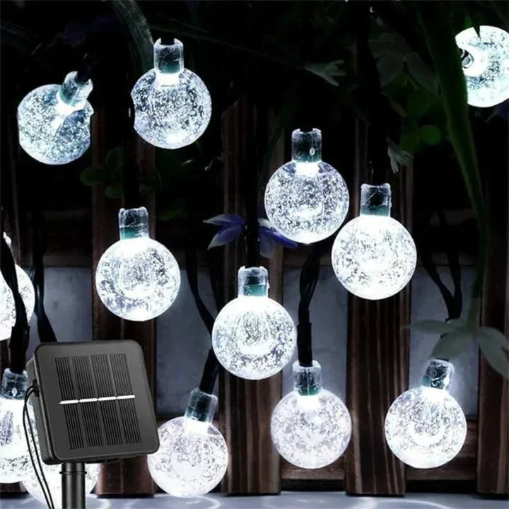 BowLift | Solaria Outdoor Solar Fairy Lights – Waterproof LED Garden String Lights (9.5m)