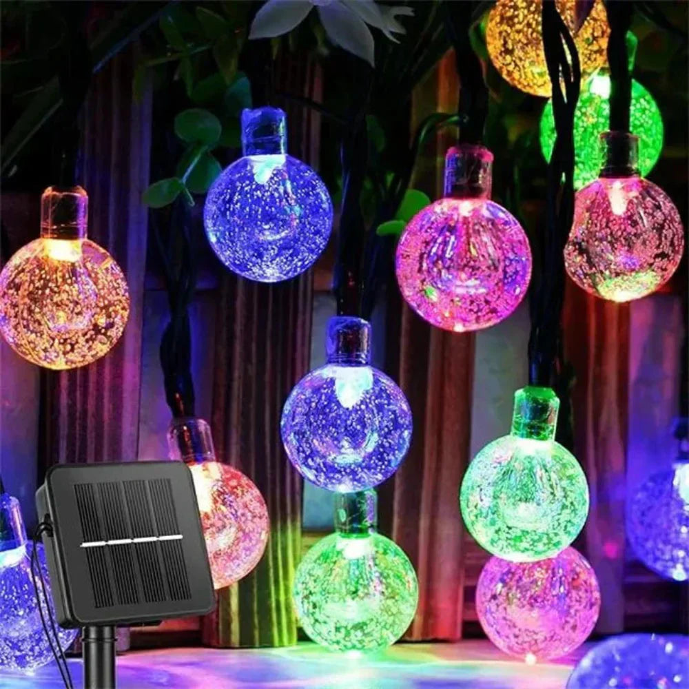 BowLift | Solaria Outdoor Solar Fairy Lights – Waterproof LED Garden String Lights (9.5m)