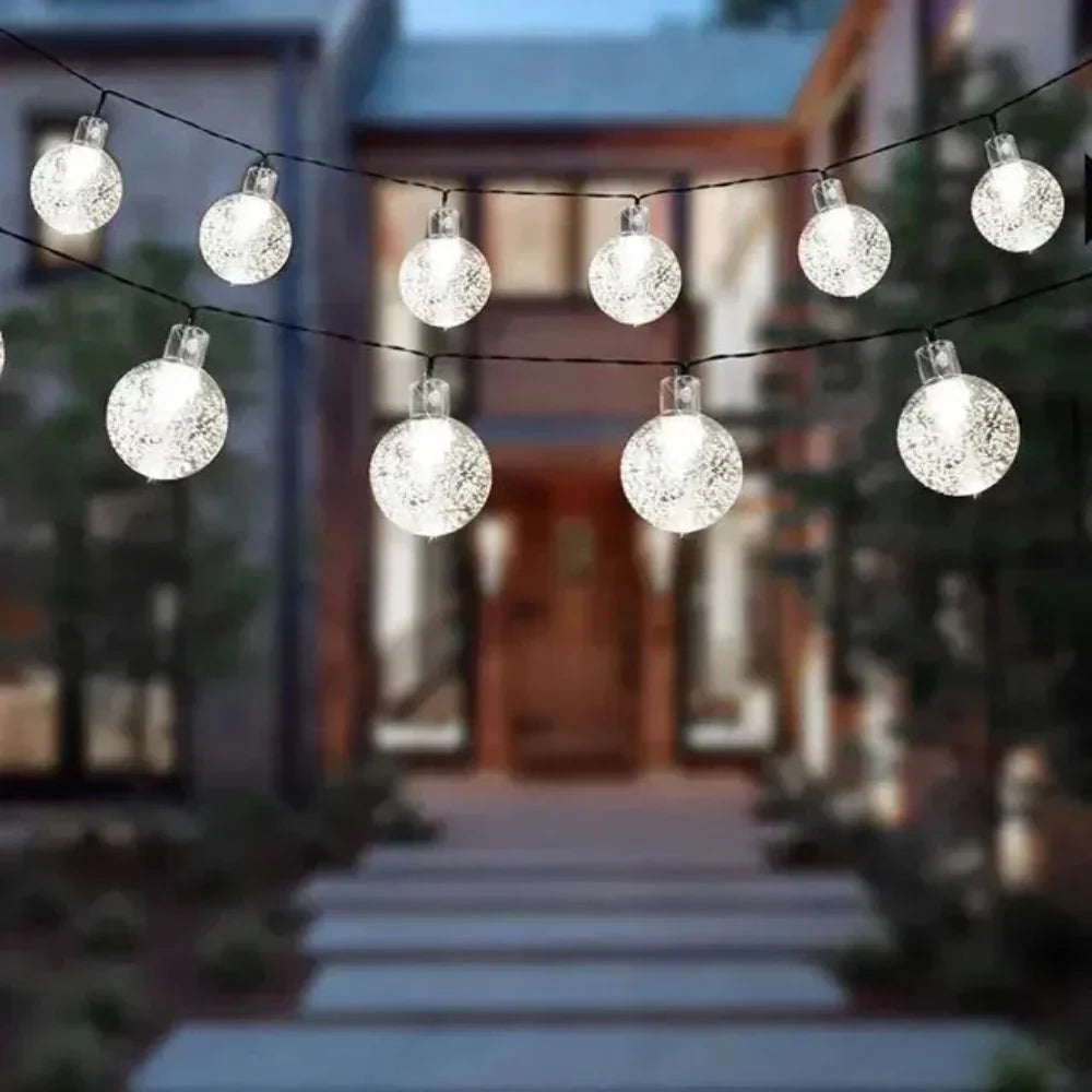 BowLift | Solaria Outdoor Solar Fairy Lights – Waterproof LED Garden String Lights (9.5m)