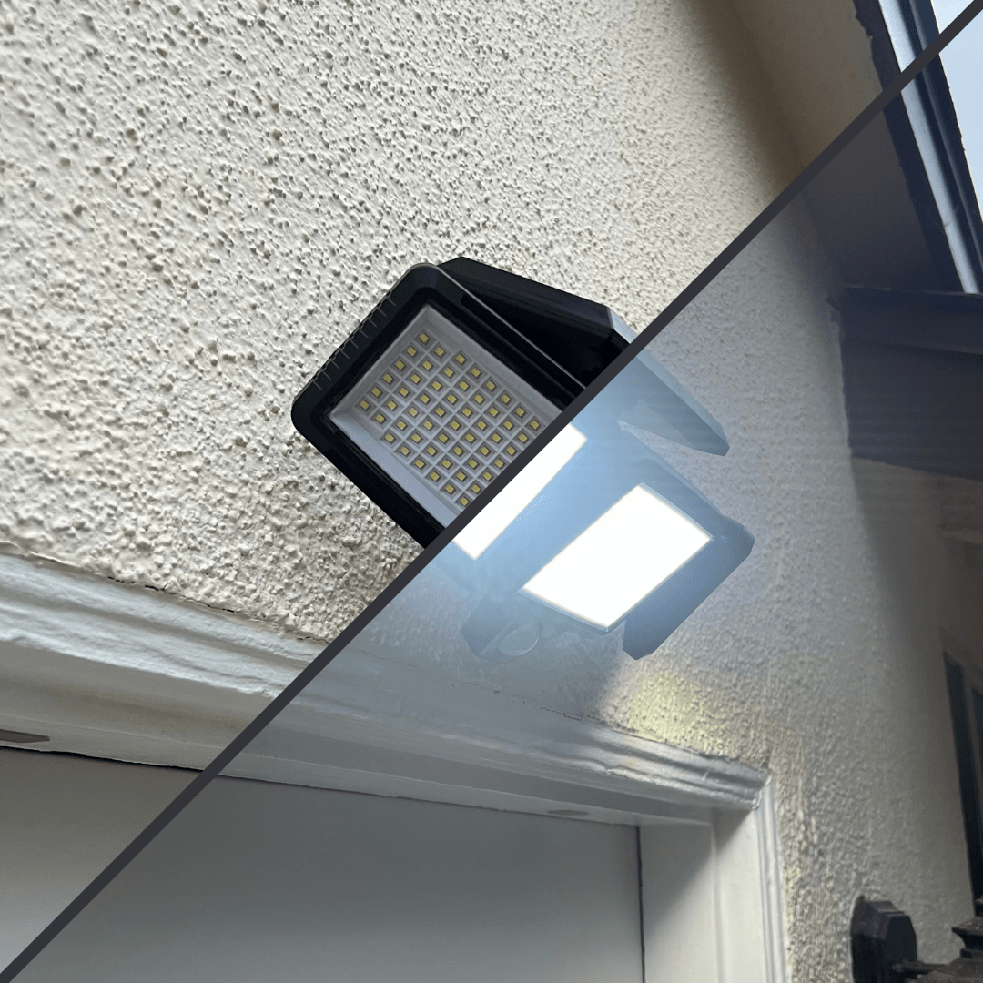 BowLift | Solar-powered security light with motion sensor & remote control