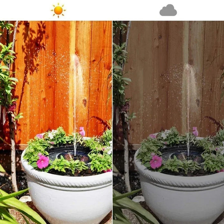 BowLift | Solar Powered Bird Fountain With Lights