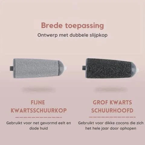 BowLift | Electric foot care device with dual-speed motor for smooth & silky feet