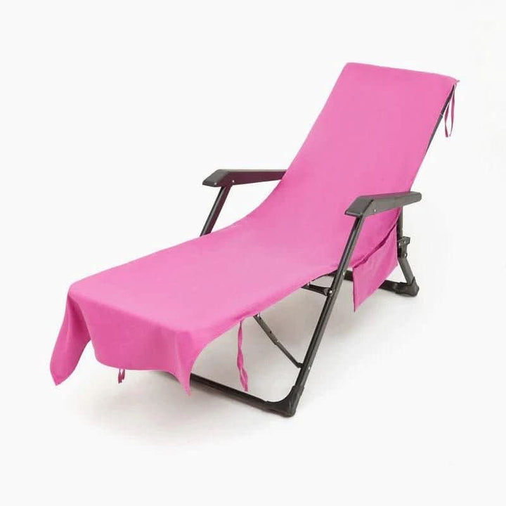 BowLift | Towel with pockets & non-slip grip for deckchairs