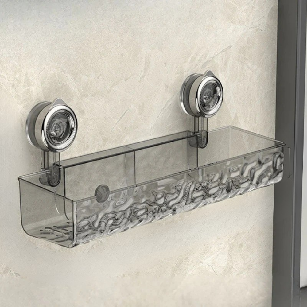 BowLift | Bathroom Wall Suction Storage Shelf