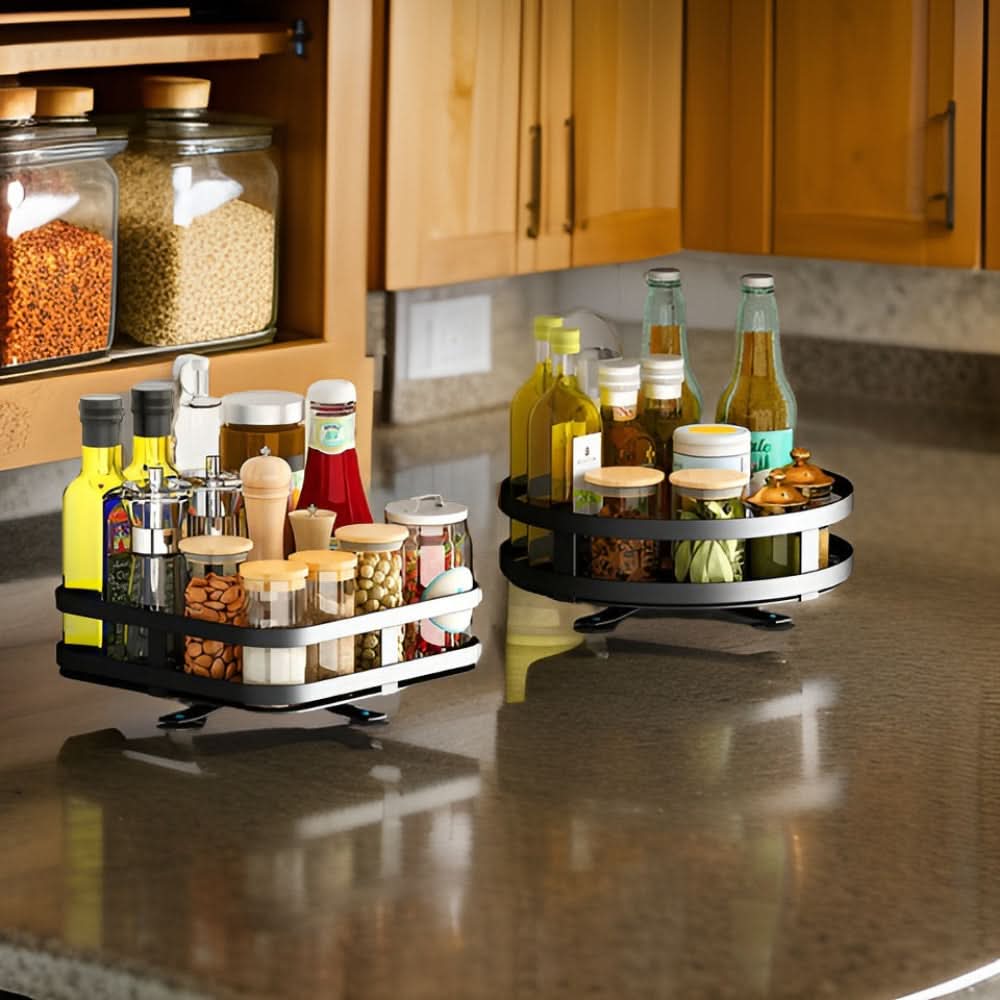 BowLift | 360° Rotating Spice Rack Organizer for Countertop