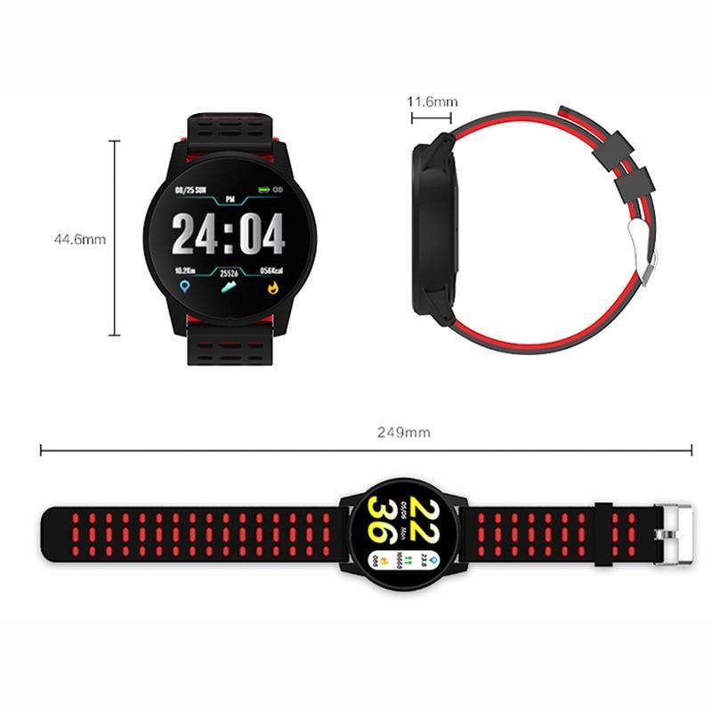 BowLift | Sport Smart Watch Men Women Blood Pressure Waterproof Activity Fitness tracker Heart Rate Monitor Smartwatch GPS Android ios