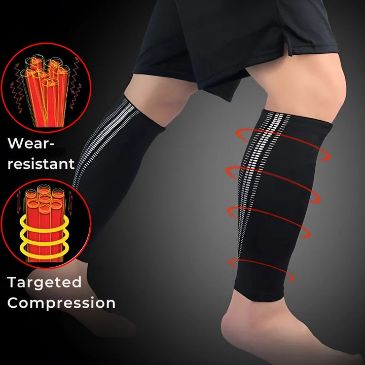 SportFlex Support Socks - 1pce | for Enhanced Muscle Stability and Compression - Reduce Fatigue During Athletic Activities Bowlift