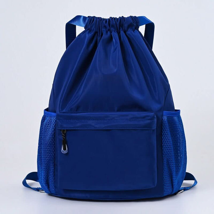 BowLift | Sporty Drawstring Backpack with Shoe Compartment & Pockets