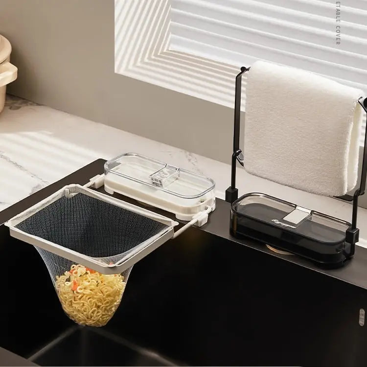 BowLift | Stainless Steel Sink Strainer – Incl. 50 -Filter Inserts