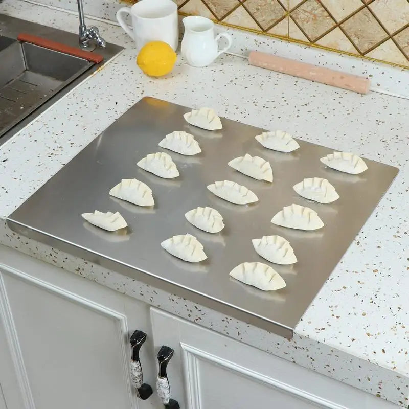 BowLift | SliceGrip – Stainless Steel Cutting Board with Non-Slip and Elevation