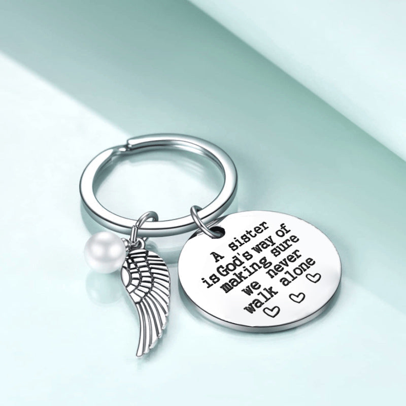 BowLift | A sister is God's way of making sure we never walk alone keychain