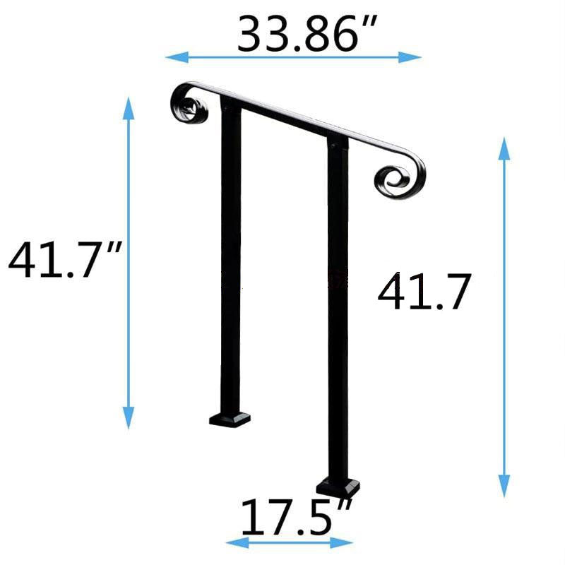 BowLift | Simple Beautiful Solid Stair Step Handrail Garden Outdoor