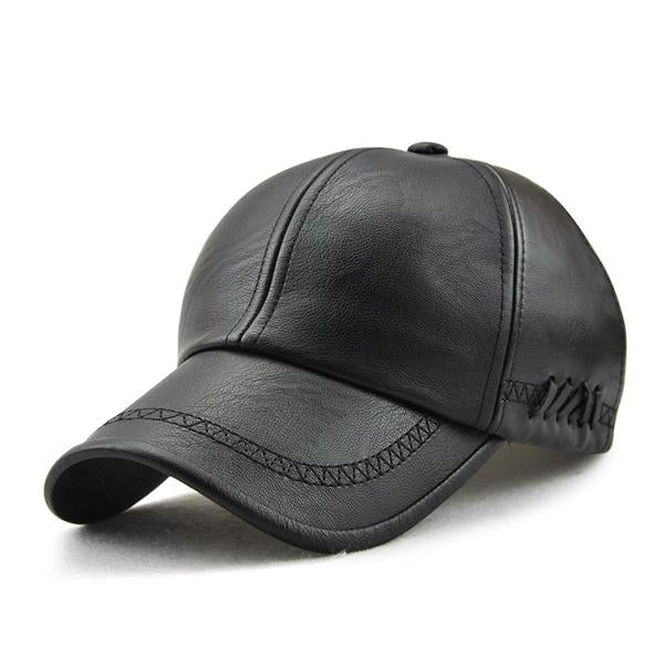 Stanley – Stylish men's baseball cap with leather look | Bowlift