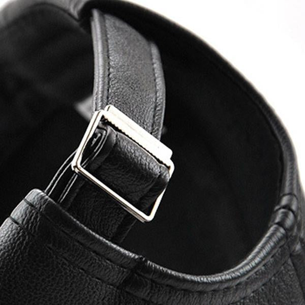 Stanley – Stylish men's baseball cap with leather look | Bowlift