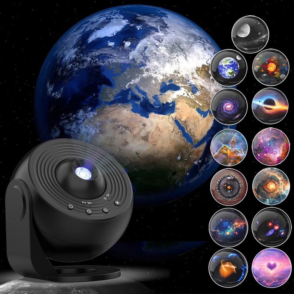 BowLift | Star Projector Galaxy Light HD Planetarium 360 Rotation LED