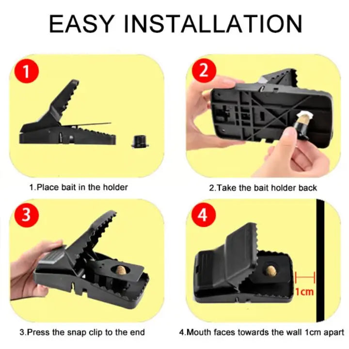 BowLift | Strong Rat Trap – High Sensitivity Snap Trap
