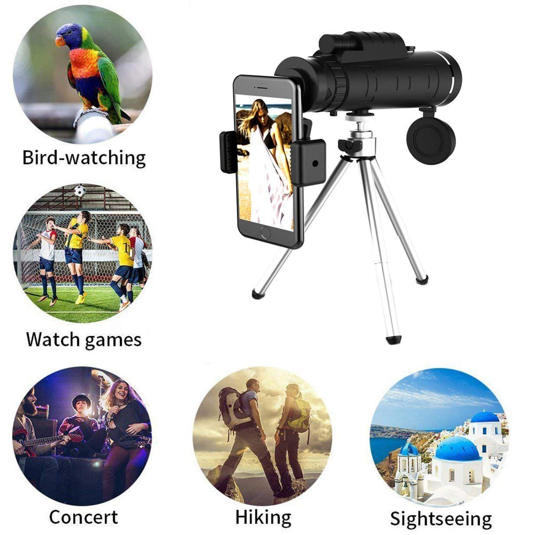 BowLift | Starscope HD Monocular – High-Powered Waterproof Telescope with Smartphone Holder & Tripod