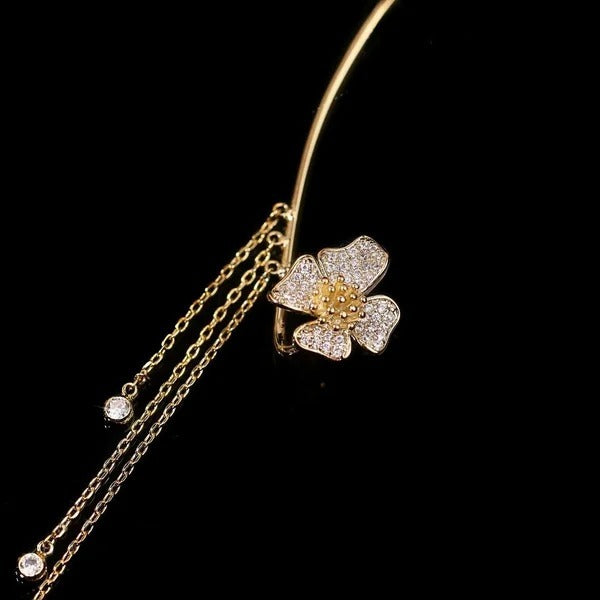 BowLift | Elegant Statement Earrings with Butterfly Design and Shimmering Zirconia