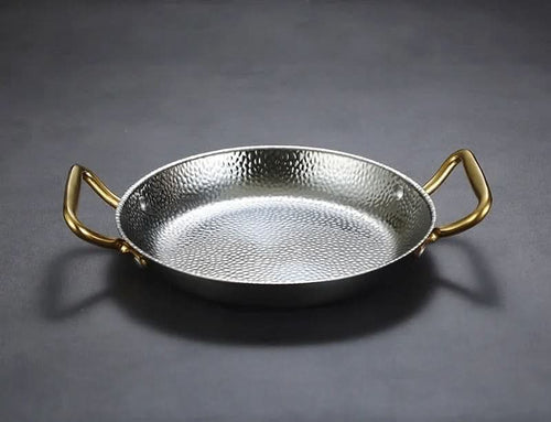 BowLift | Hammered stainless steel pot for frying, sauces & versatile cooking
