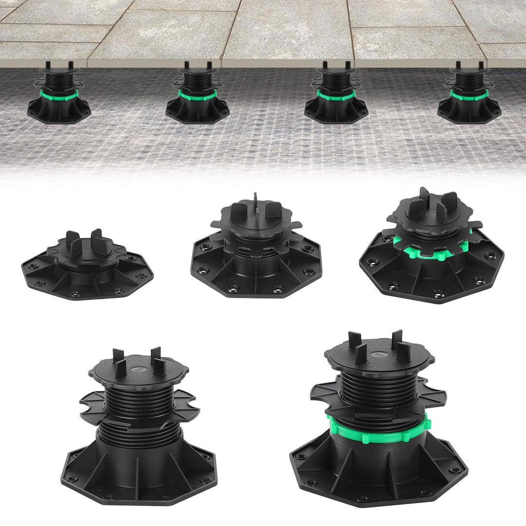 Adjustable pedestal height plate supports | Bowlift