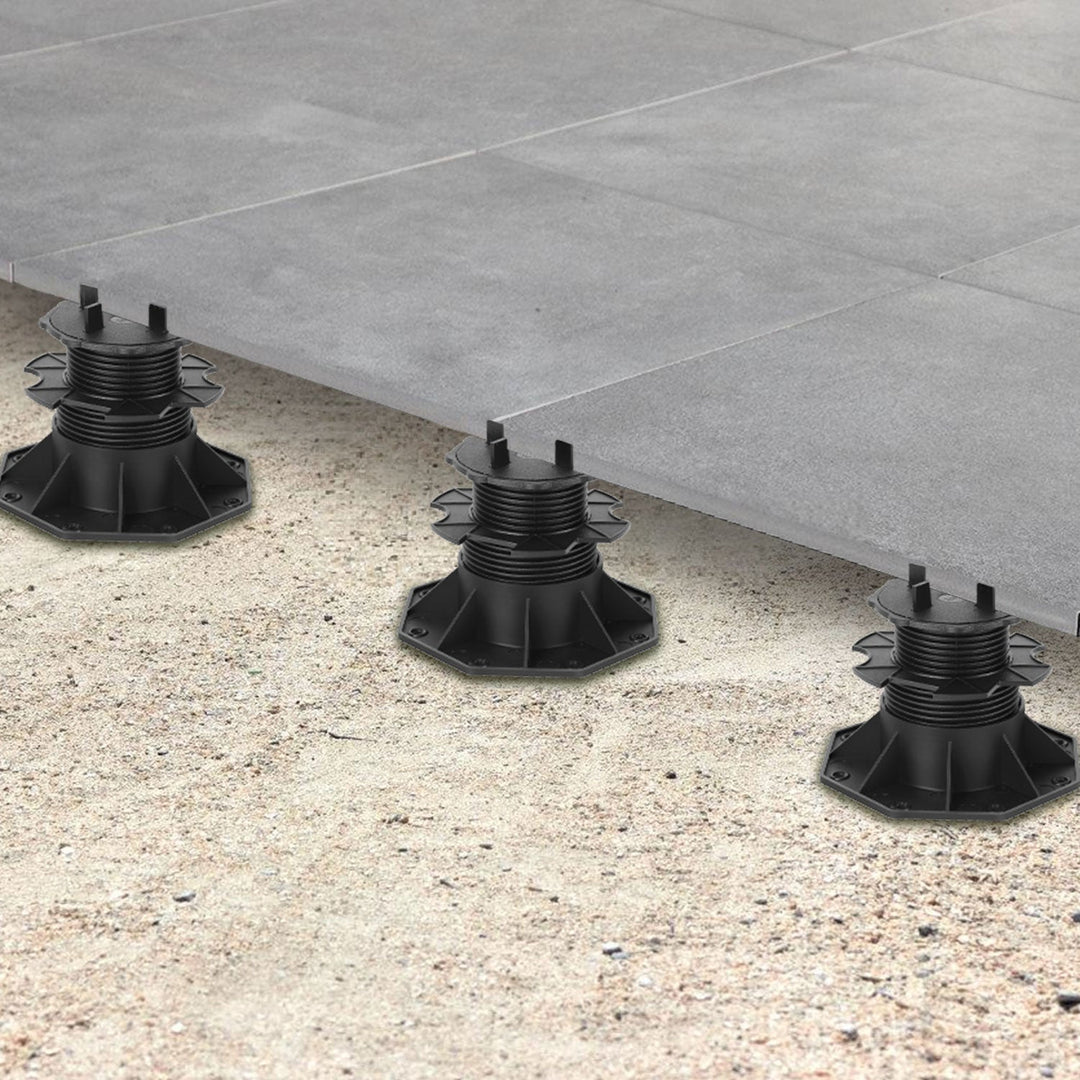 Adjustable pedestal height plate supports | Bowlift