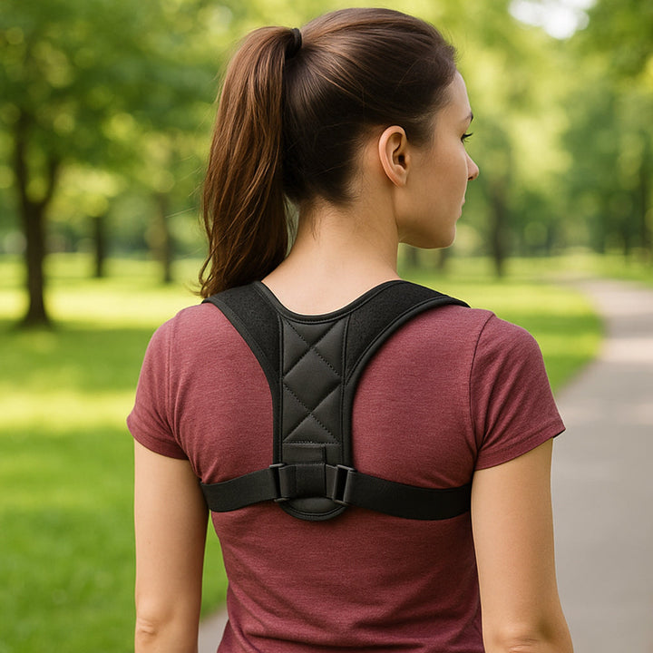 Adjustable posture-correcting back support | Bowlift