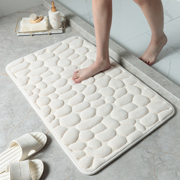CloudSoft Mat – Luxury Bath Mat with Quick Absorption Bowlift