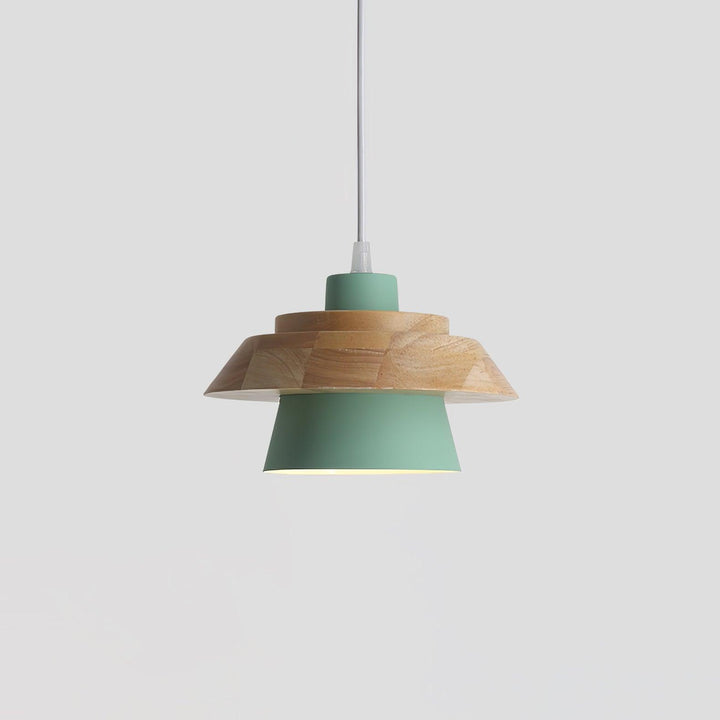 BowLift | NordicMacaron Luxury Ceiling Lamp - Scandinavian Design with Wooden Finish
