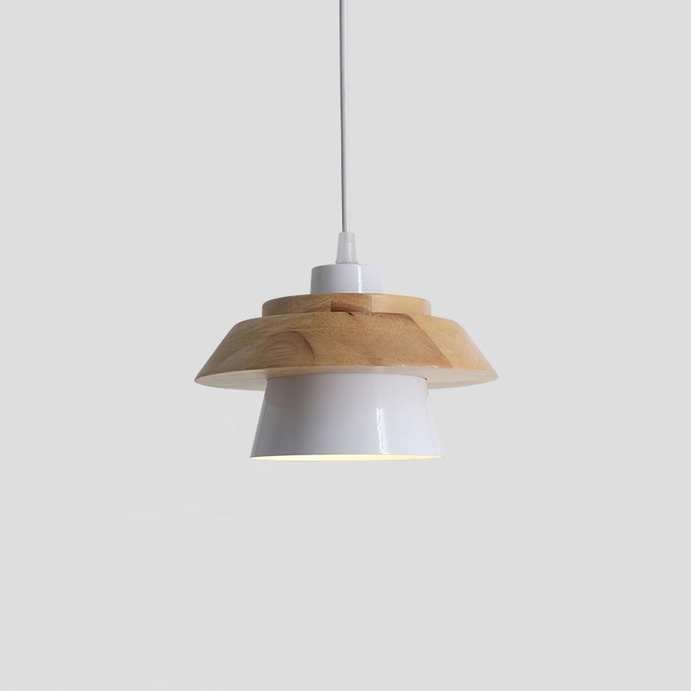 BowLift | NordicMacaron Luxury Ceiling Lamp - Scandinavian Design with Wooden Finish