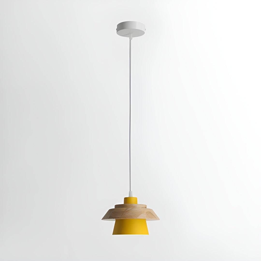BowLift | NordicMacaron Luxury Ceiling Lamp - Scandinavian Design with Wooden Finish