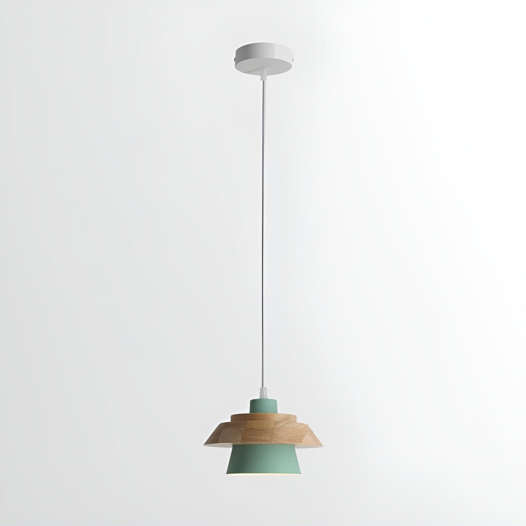 BowLift | NordicMacaron Luxury Ceiling Lamp - Scandinavian Design with Wooden Finish