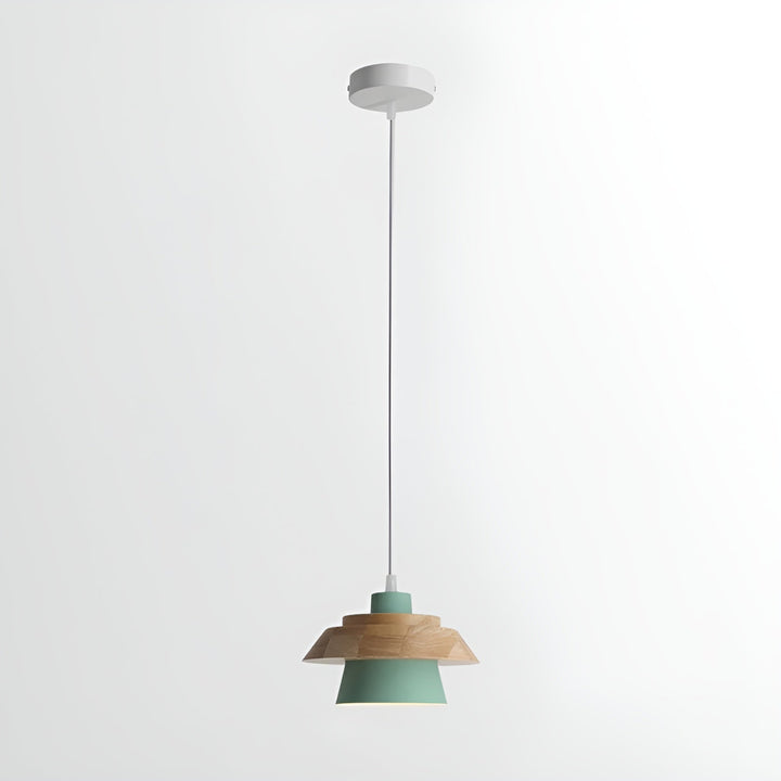BowLift | NordicMacaron Luxury Ceiling Lamp - Scandinavian Design with Wooden Finish