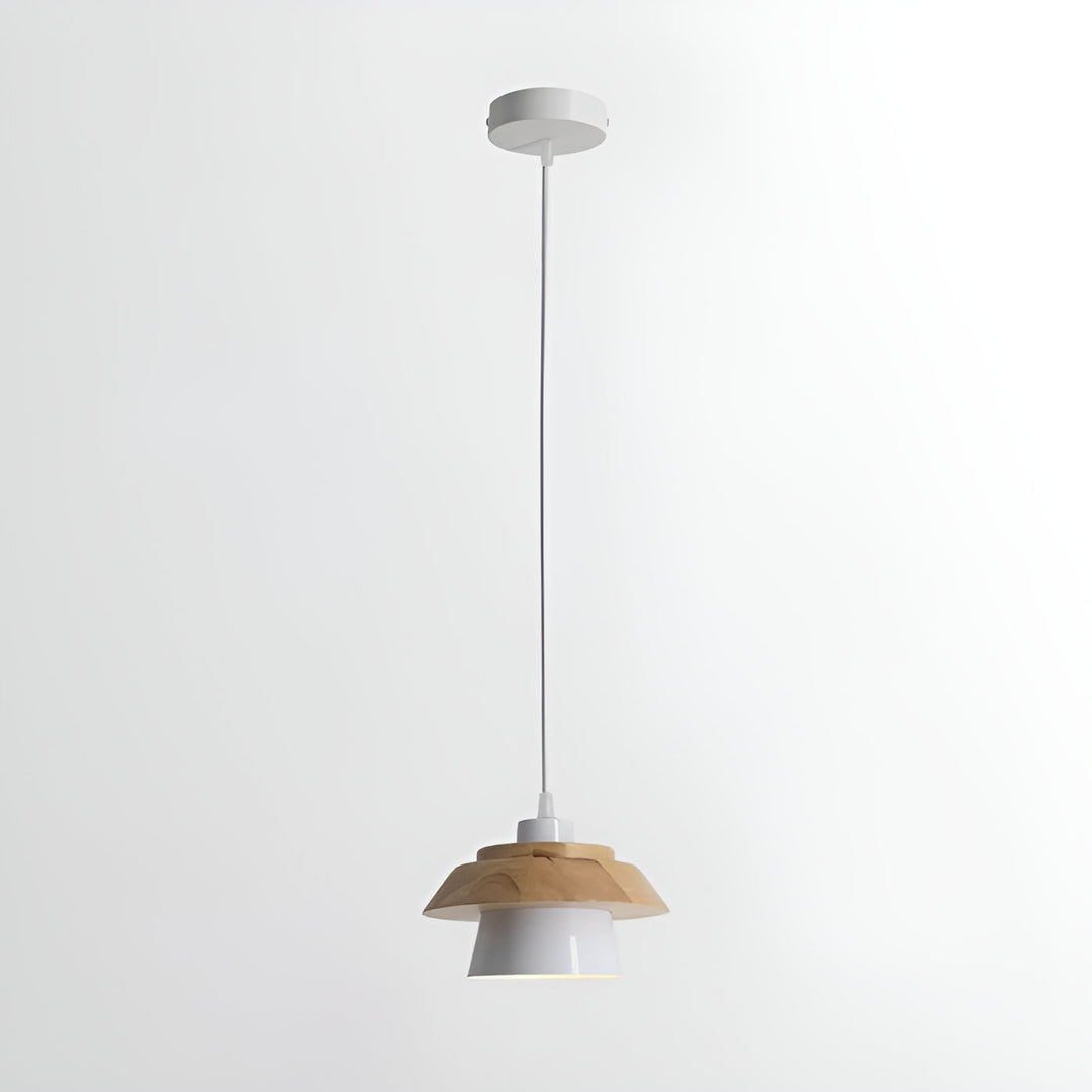 BowLift | NordicMacaron Luxury Ceiling Lamp - Scandinavian Design with Wooden Finish