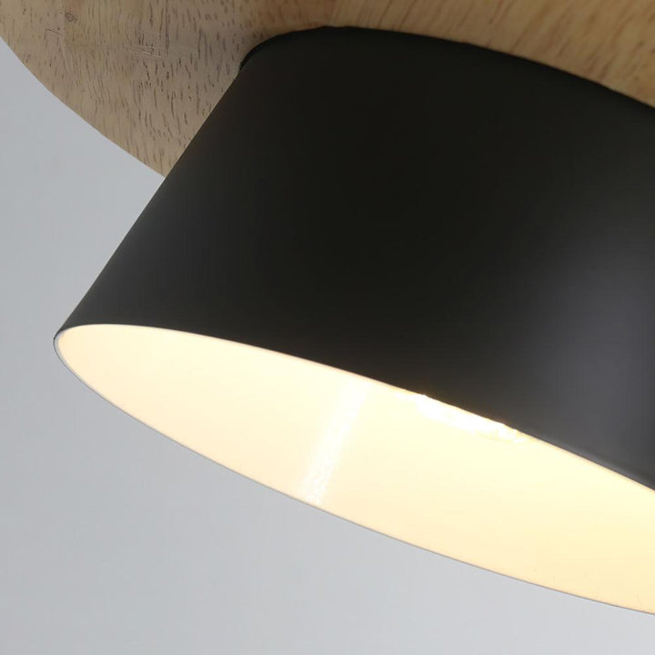 BowLift | NordicMacaron Luxury Ceiling Lamp - Scandinavian Design with Wooden Finish