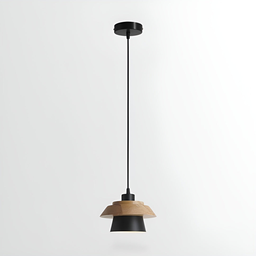 BowLift | NordicMacaron Luxury Ceiling Lamp - Scandinavian Design with Wooden Finish