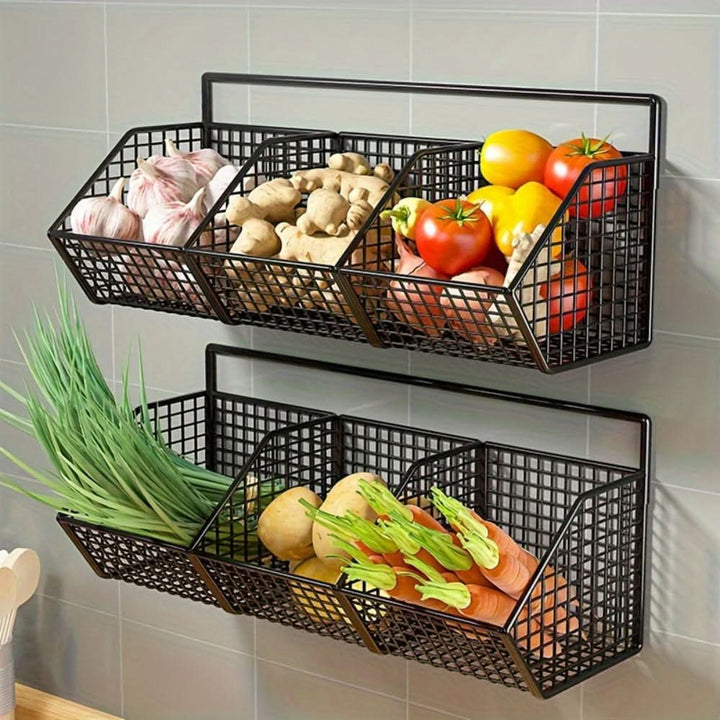 BowLift | Wall-Mounted Wire Kitchen Storage Basket