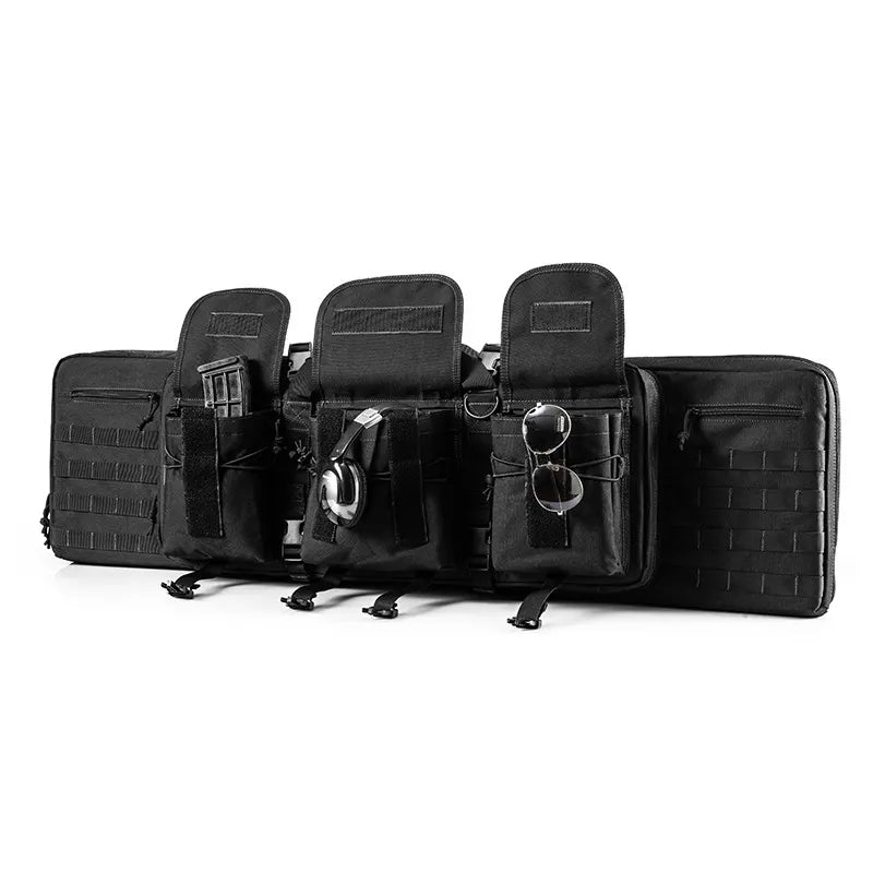 BowLift | High-Strength Oxford Tactical Outdoor Fishing Kit Rescue Carry Transport Pack 42 Inch With Padded Tactical Gear Combat Bag