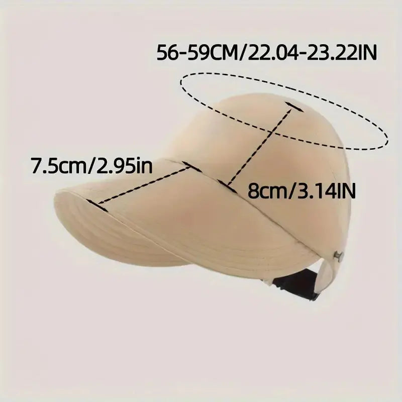 BowLift | Beach hat with wide brim – Airy, foldable, sun safe