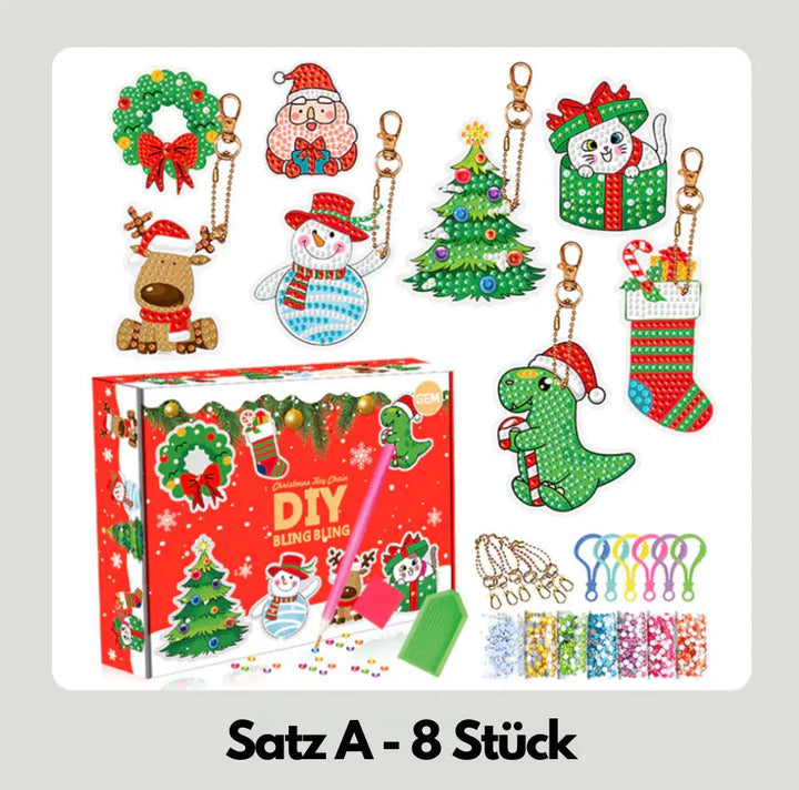 BowLift | Strass Ornament Keychain Set