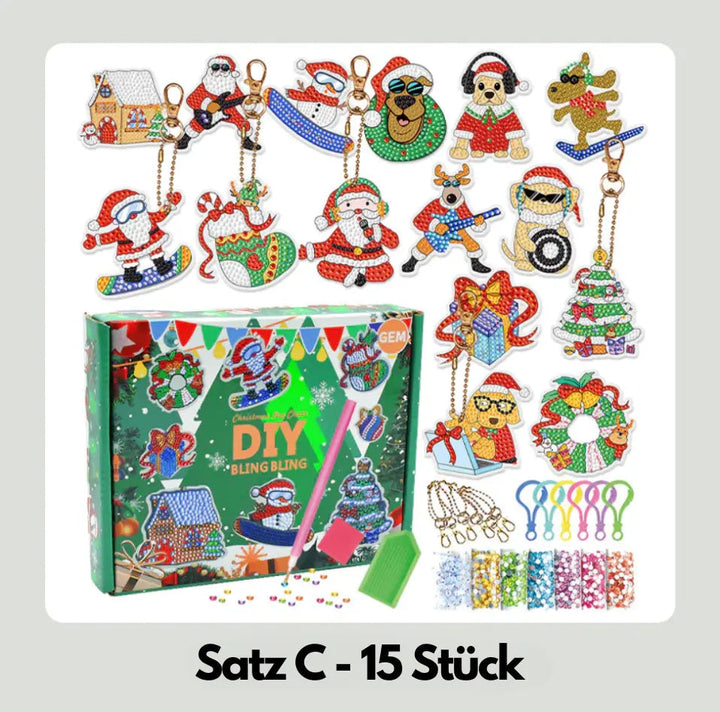 BowLift | Strass Ornament Keychain Set