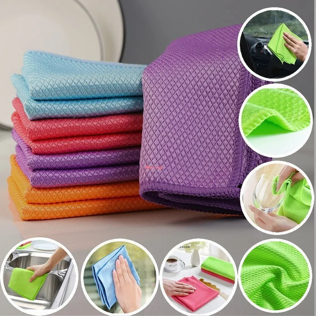 BowLift | Stripe-free Reusable Cleaning Cloths – Effortless & Chemical-free