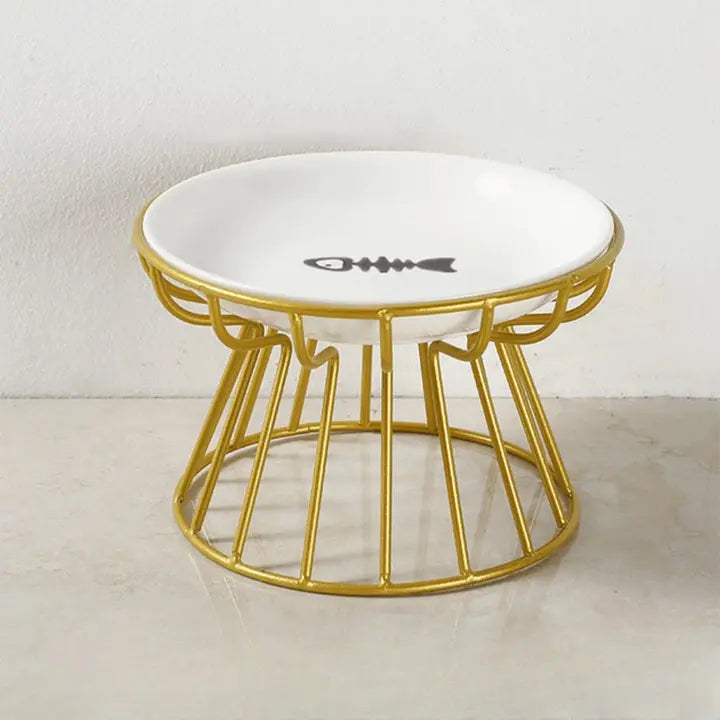 BowLift | Stress-free and healthy ergonomic cat bowl – Set of stand and bowl