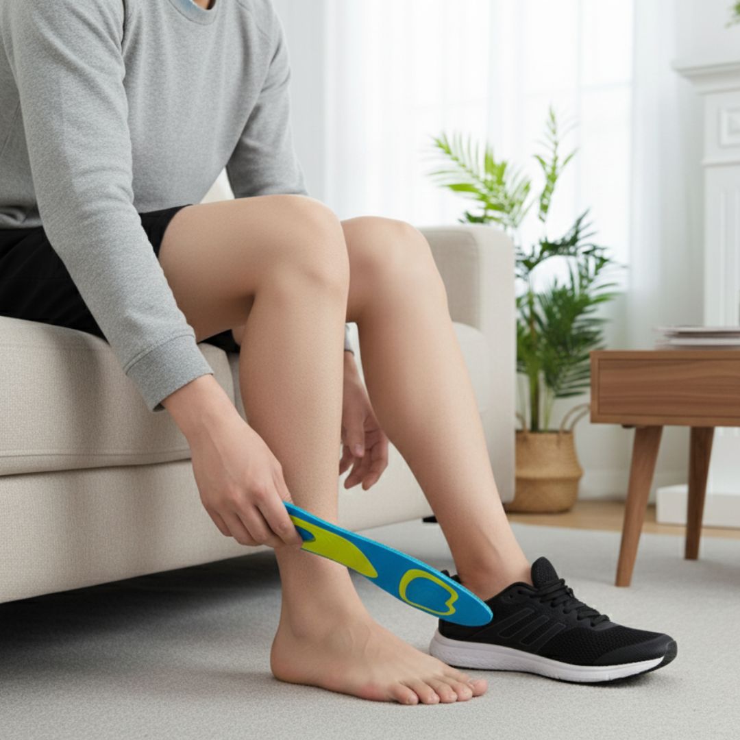 Plantar Fasciitis Relief – Self-Adhesive Gel Cushioning – Everyday Comfort for Flat-Footed Walkers Bowlift