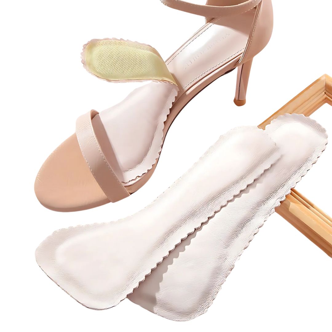 StrideSafe | Cushion Insoles for Sandals – Non‑Slip Grip – Breathable Comfort – Foot Fatigue Relief Bowlift