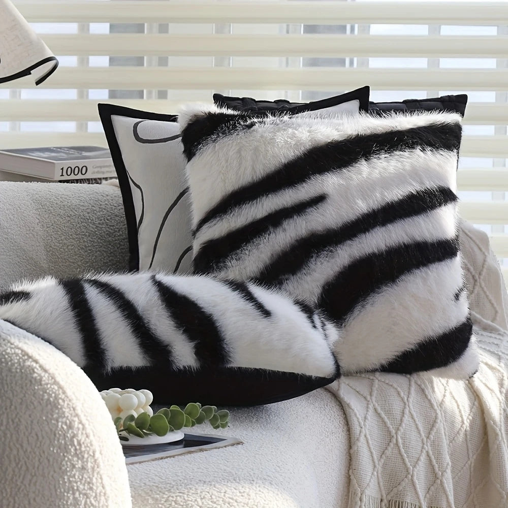 BowLift | Strié Luxe Faux Fur Cushion Cover