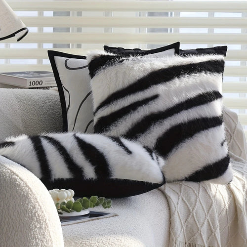 BowLift | Strié Luxe Faux Fur Cushion Cover
