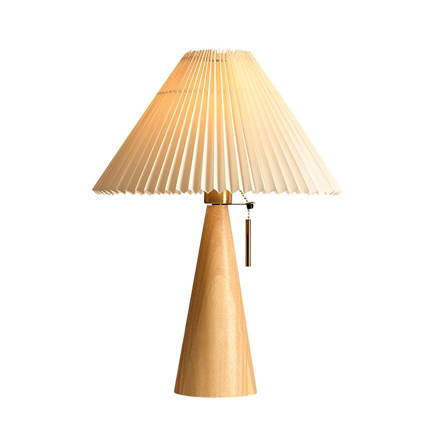 BowLift | AntiqueRadiance – Elegant Wood and Metal Table Lamp