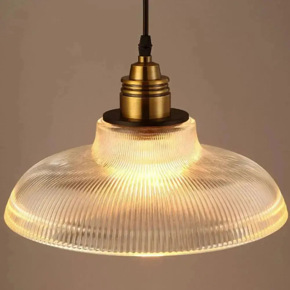 Vintage-inspired glass pendant lamp for a warm and stylish atmosphere Bowlift