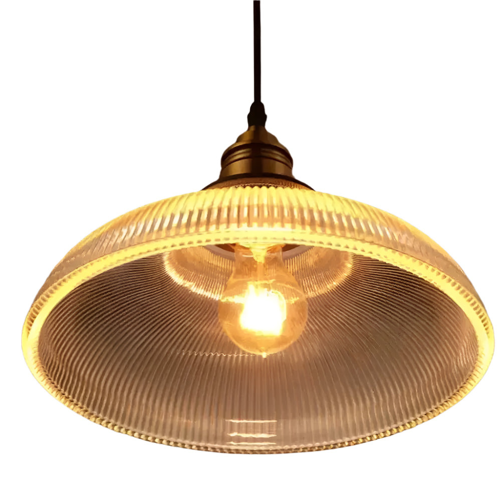 Vintage-inspired glass pendant lamp for a warm and stylish atmosphere Bowlift